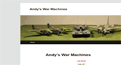 Desktop Screenshot of andyswarmachines.com