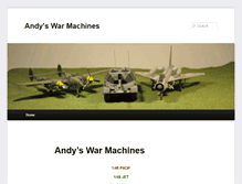 Tablet Screenshot of andyswarmachines.com